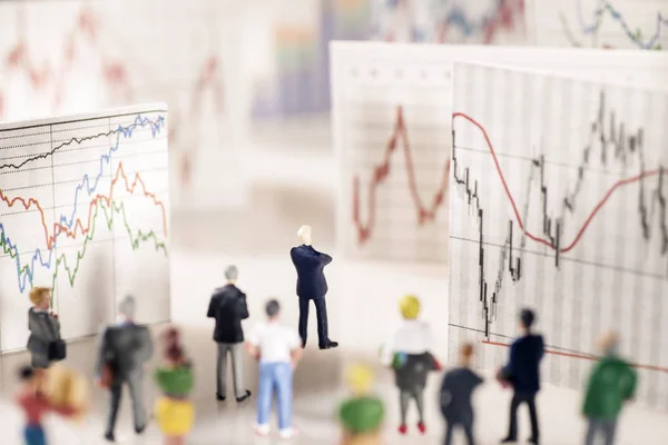 Analyse van de markten — Stockfoto