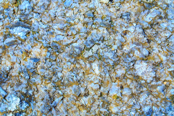 Les Feuilles Mica Les Minéraux Silicatés Quartz Roche Géologique Nue — Photo