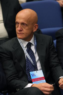 Kiev, Ukrayna - 15 Aralık 2010: Pierluigi Collina Uefa Hakem Başkanı