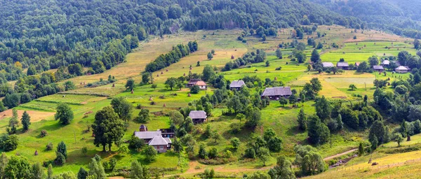 Красивий мальовничий літній пейзаж в Карпатському гори — стокове фото