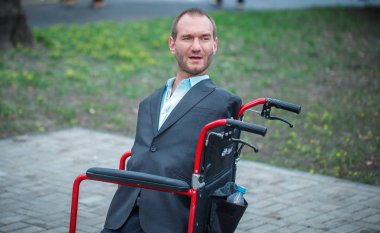 Kiev, Ukrayna - Nis 07 2016: Avustralyalı evangelist ve motivatio