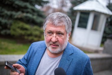 KYIV, UKRAINE - Mar 11, 2014: Ihor Kolomoyskyi - Ukrainian oliga