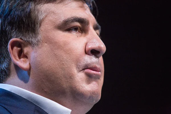 KYIV, UCRAINA - DEC 23, 2015: Mikheil Saakashvili è un georgiano — Foto Stock