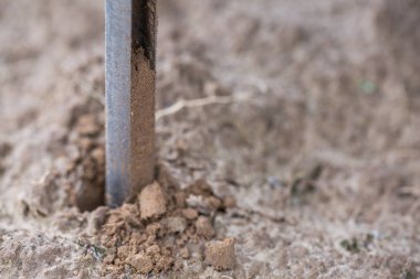 Toprak Örneklemesi. Numune wi alan toprak numuneleri için otomatik prob