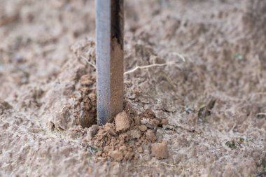 Toprak Örneklemesi. Numune wi alan toprak numuneleri için otomatik prob