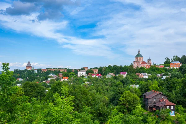 Der Zentrale Historische Teil Der Antiken Stadt Smolensk Die Überreste — Stockfoto