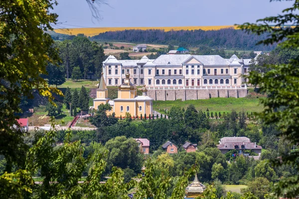 Vyšnivets Palace Součást Státní Historické Architektonické Národní Rezervace Hrady Ternopil — Stock fotografie