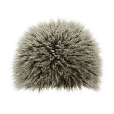 Izole arka plan 3d render üzerinde Habib gibi Kafkas papakha