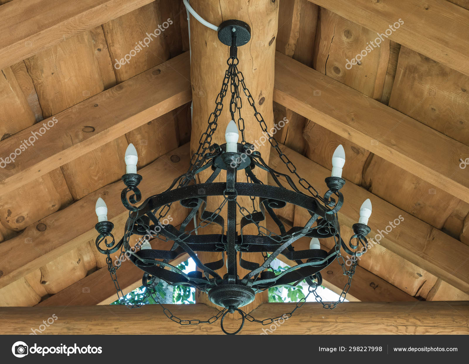 Black wrought online iron light fixtures