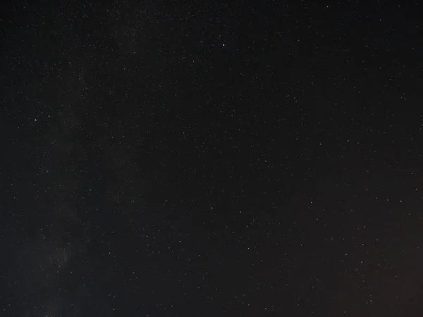 Céu estrelado claro tiroteio de Rosa Khutor resort — Fotografia de Stock