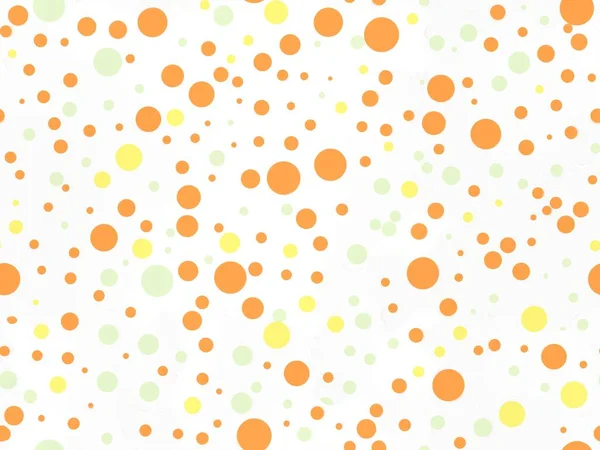 Разноцветные круги разных размеров на белом фоне. 3D рендеринг — стоковое фото