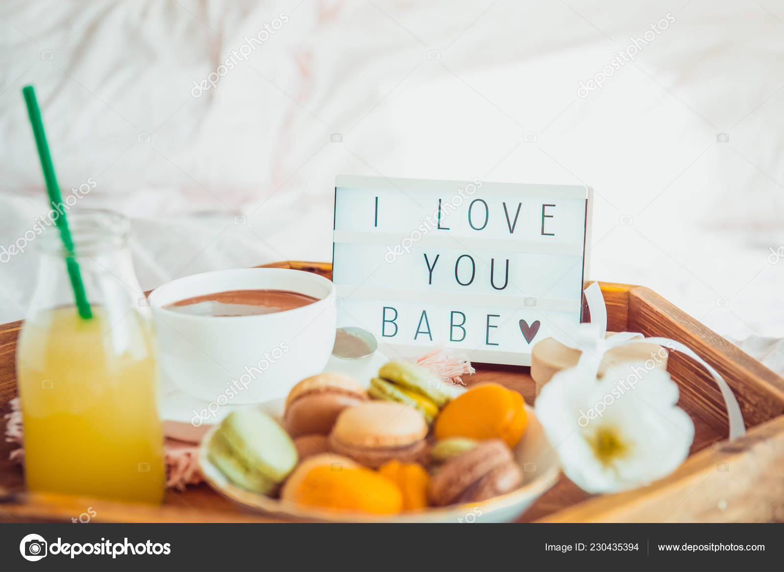 Romantic Breakfast Bed Love You Baby Text Lighted Box Cup Stock Photo Image By C Okrasyuk Romantic Breakfast Bed Love You Baby Text Lighted Box Cup Stock Photo Image By C Okrasyuk