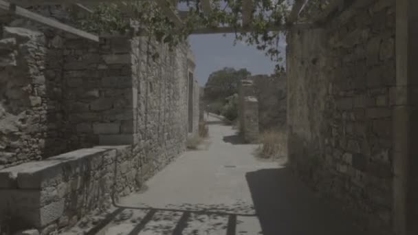 Κρήτη, Ελλάδα ακτή, ταξιδεύουν καλοκαίρι διακοπές — Αρχείο Βίντεο