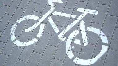 bisiklet yolu işareti, çatışma, kalabalık, bisiklet dostu şehir geçiş yaya ayakları