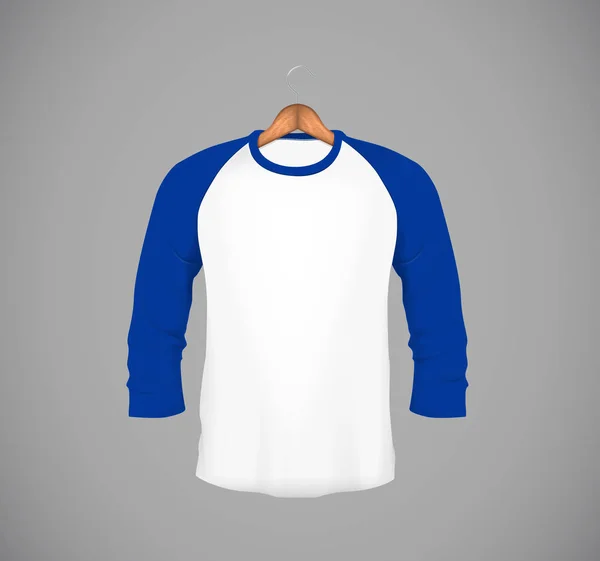 Maqueta de camiseta de béisbol para hombre