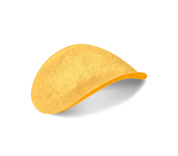 Savoureux Assaisonné Tranches Croustillantes Croustillantes Chips — Image vectorielle
