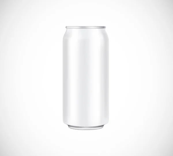 Blanco Puede Ver Frente Puede Vector Visual 500 Para Cerveza — Archivo Imágenes Vectoriales