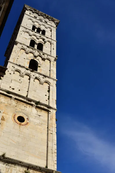 Saint Micheal Foro Church Medieval Romanesque Bell Tower Erected 13Th — Stock Photo, Image