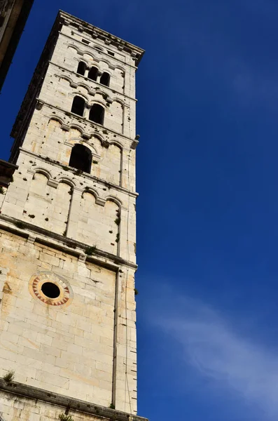 San Miguel Foro Iglesia Medieval Campanario Románico Erigido Siglo Xiii —  Fotos de Stock