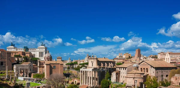 Roma Ciudad Eterna Vista Panorámica Del Casco Antiguo Del Centro — Foto de Stock