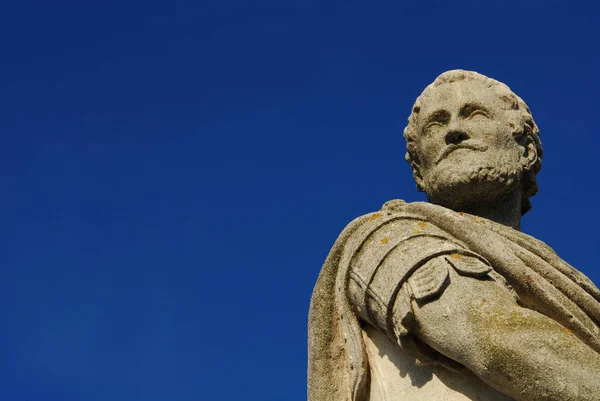 Vettor Pisani Grande Almirante República Veneza Idade Média Estátua Erguida — Fotografia de Stock