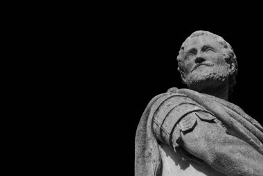 Venedik Cumhuriyeti Orta Çağ'Vettor Pisani büyük Amiral. Padua (siyah ve beyaz kopya alanı ile 1779 yılında dikilen heykeli)