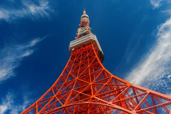 Tokyo Japan November 2017 Beroemde Tokyo Tower Guatapé Een Bezienswaardigheid — Stockfoto