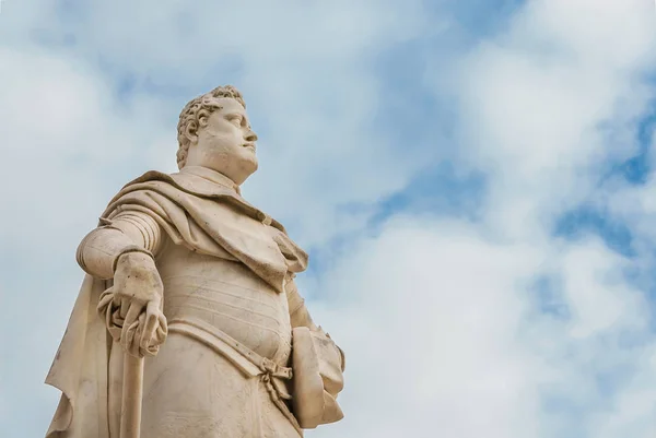 Фердинандо Медичи Великий Герцог Тосканы Монументальная Статуя Воздвигнутая 1594 Году — стоковое фото