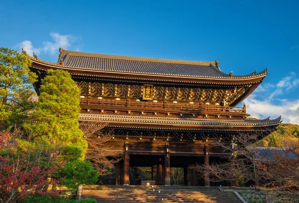 Kyoto Japon Novembre 2017 Vue Imposante Entrée Chion Des Importants — Photo