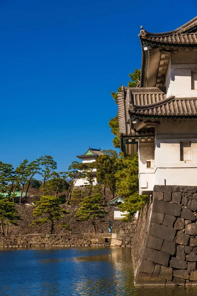 Tokyo Japon Février 2019 Vue Sur Les Jardins Palais Impérial — Photo