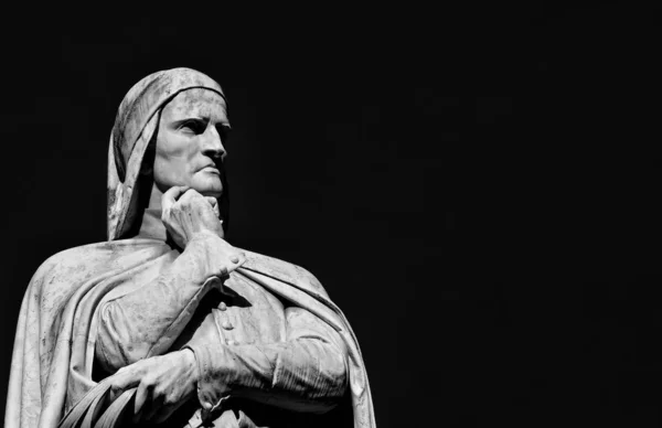 Dante Alighieri, największy poeta włoski — Zdjęcie stockowe