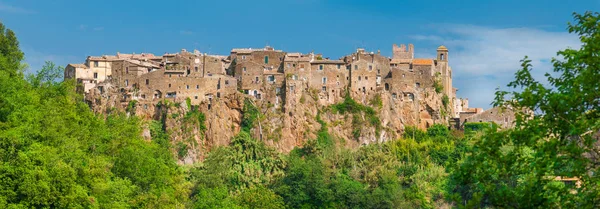 Calcata gamla stan — Stockfoto