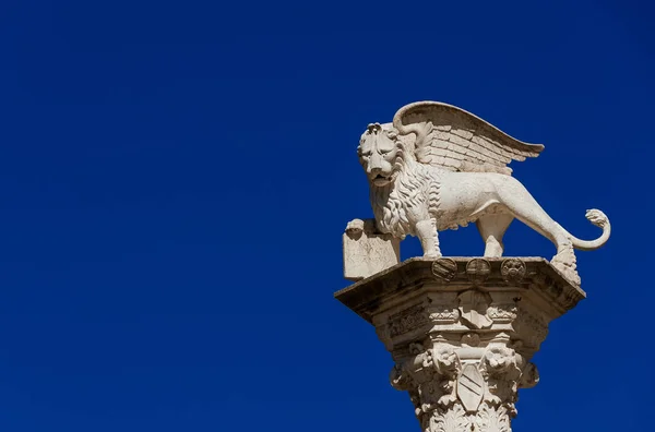 Lion of Saint Mark in Vicenza — Stock Photo, Image