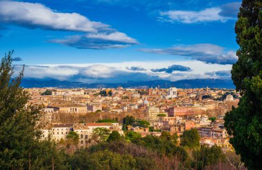 Roma tarihi merkezi görünümü