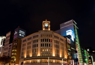 Tokyo 'da Ginza Clocktower