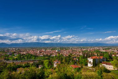 Vicenza'nın panoramik manzarası