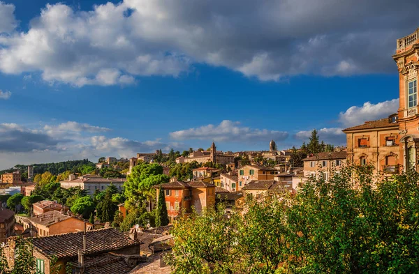 Perugia historiska centrum utsikt — Stockfoto