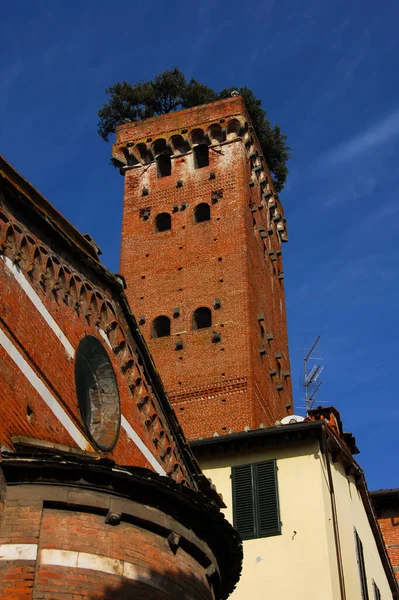 Флоренция Италия Январь Новый Регион Всеволод Гнетий Знаменитая Средневековая Башня — стоковое фото