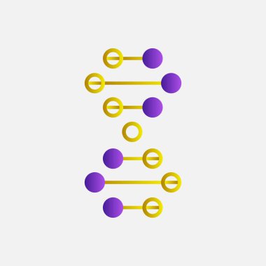 İnce çizgi kavramı. DNA simgeler vektör çizim ayarlayın. Poligonal Dna kavramı. DNA, genetik üye, öğeler ve simgeler koleksiyonu. Vektör kafes küre.