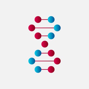 İnce çizgi kavramı. DNA simgeler vektör çizim ayarlayın. Poligonal Dna kavramı. DNA, genetik üye, öğeler ve simgeler koleksiyonu. Vektör kafes küre.