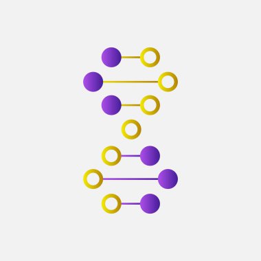 İnce çizgi kavramı. DNA simgeler vektör çizim ayarlayın. Poligonal Dna kavramı. DNA, genetik üye, öğeler ve simgeler koleksiyonu. Vektör kafes küre.