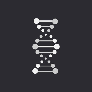 İnce çizgi kavramı. DNA simgeler vektör çizim ayarlayın. Poligonal Dna kavramı. DNA, genetik üye, öğeler ve simgeler koleksiyonu. Vektör kafes küre.