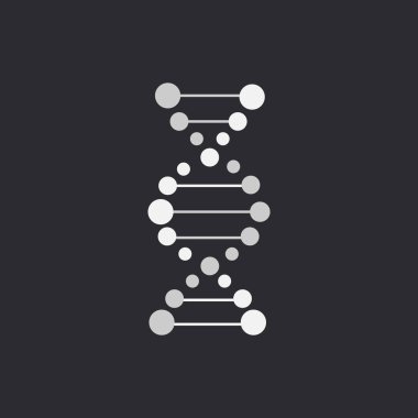 İnce çizgi kavramı. DNA simgeler vektör çizim ayarlayın. Poligonal Dna kavramı. DNA, genetik üye, öğeler ve simgeler koleksiyonu. Vektör kafes küre.
