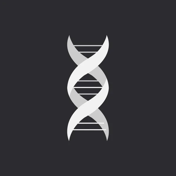 Tunn linje koncept. DNA ikoner in vektorillustration. Polygonal Dna koncept. DNA, genetiska tecken, element och ikoner collection. Vektor maska sfärer. — Stock vektor