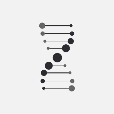 İnce çizgi kavramı. DNA simgeler vektör çizim ayarlayın. Poligonal Dna kavramı. DNA, genetik üye, öğeler ve simgeler koleksiyonu. Vektör kafes küre.