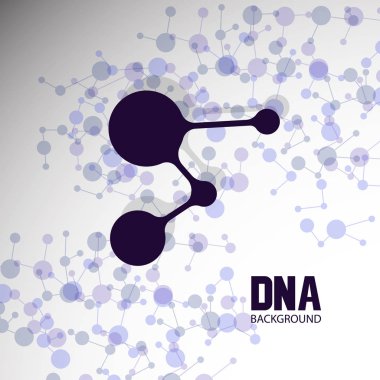 Alt yapısı. Moleküler ve genetik kafes. Tıp ve bilim. Vektör grafikleri