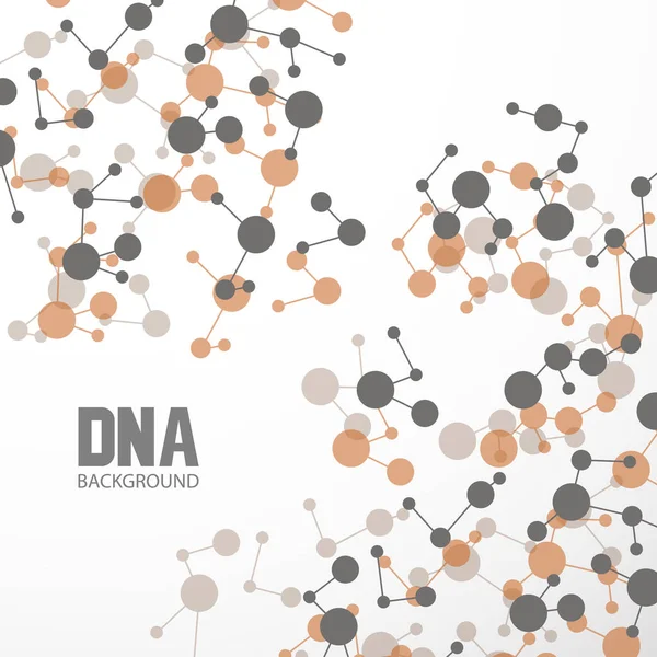 Alt yapısı. Moleküler ve genetik kafes. Tıp ve bilim. Vektör grafikleri
