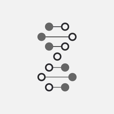 İnce çizgi kavramı. DNA simgeler vektör çizim ayarlayın. Poligonal Dna kavramı. DNA, genetik üye, öğeler ve simgeler koleksiyonu. Vektör kafes küre.