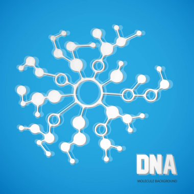 Alt yapısı. Moleküler ve genetik kafes. Tıp ve bilim. Vektör grafikleri