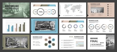 Bu şablon en iyisi olarak pazarlama ve reklam, broşür ve afiş, faaliyet raporu içinde kullanılan bir iş sunumu. Öğeleri bir koyu gri arka plan üzerinde